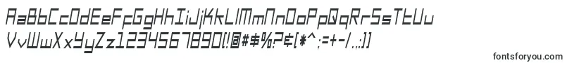 SfSquareHeadCondensedItalic Font – Fonts for Adobe Reader