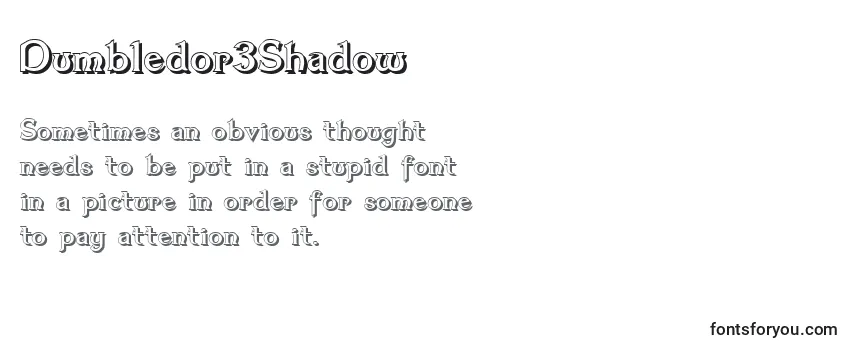 フォントDumbledor3Shadow
