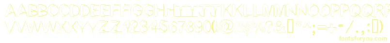 Police ArtsyFartsy – polices jaunes
