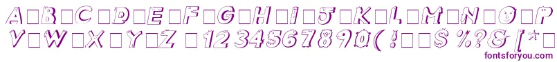 CrazyCreaturesItalic Font – Purple Fonts