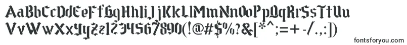 GothstencilPremium-fontti – Alkavat G:lla olevat fontit