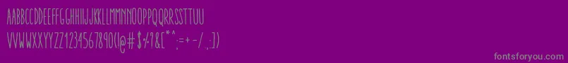Más sobre la fuente AracneUltraCondensedRegular fuente AracneUltraCondensedRegular – Fuentes Grises Sobre Fondo Morado
