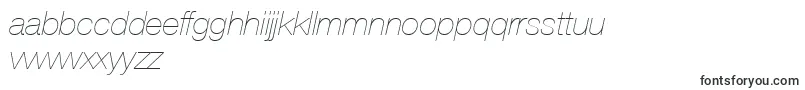 Fonte ContextRepriseLightSsiExtraLightItalic – fontes sudanesas
