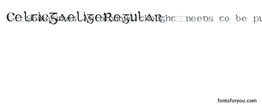 CelticGaeligeRegular Font