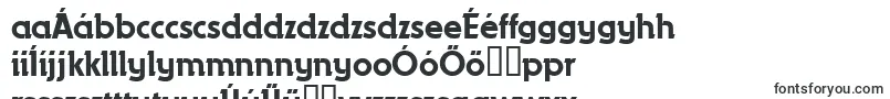 Dynamo-fontti – unkarilaiset fontit
