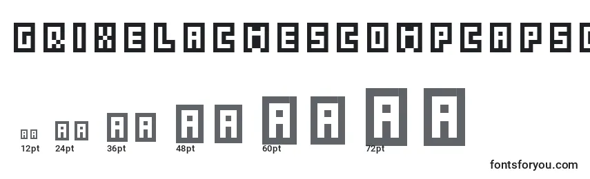 GrixelAcme5CompcapsoXtnd Font Sizes