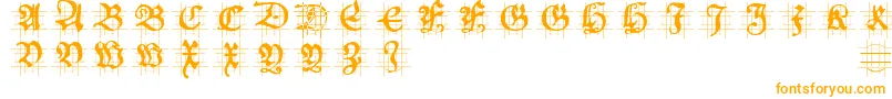Hansschoenscapsingrid Font – Orange Fonts