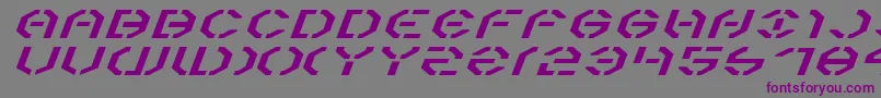Y3kei Font – Purple Fonts on Gray Background