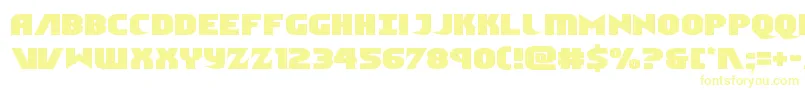 Ninjagarden-Schriftart – Gelbe Schriften