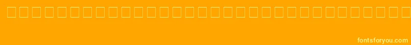 fuente ElderFutharkVer1.1 – Fuentes Amarillas Sobre Fondo Naranja