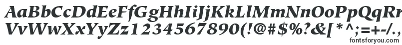 GlossaryBlackSsiBlackItalic Font – System Fonts