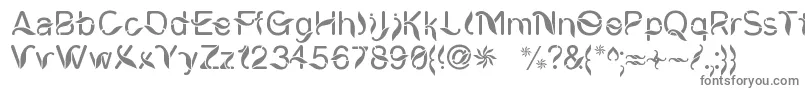 CiungWanaraSejati Font – Gray Fonts on White Background