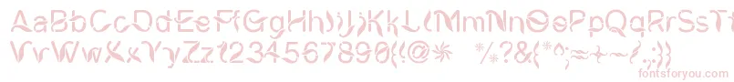 CiungWanaraSejati Font – Pink Fonts on White Background