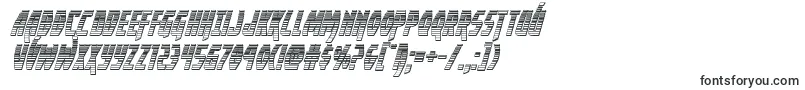 Шрифт Yankeeclipperchromeital – рельефные шрифты