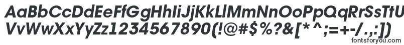 AAvantebsExtrabolditalic Font – Multiline Fonts