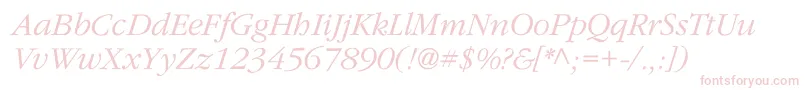 More about Calumet Font Calumet Font – Pink Fonts on White Background
