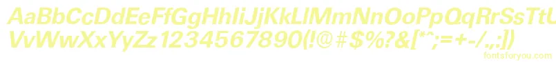 UltimateserialBolditalic Font – Yellow Fonts