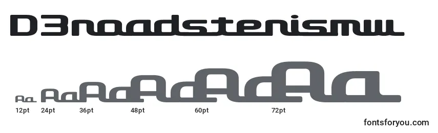 D3roadsterismw Font Sizes