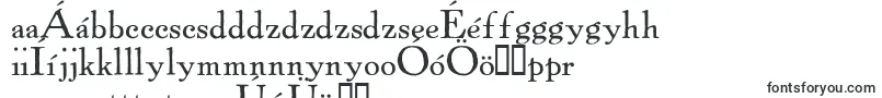 Шрифт Powellantique – венгерские шрифты