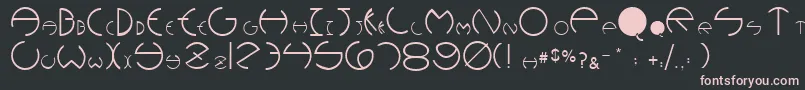 En savoir plus sur la police RoundersRegular Police RoundersRegular – polices roses sur fond noir