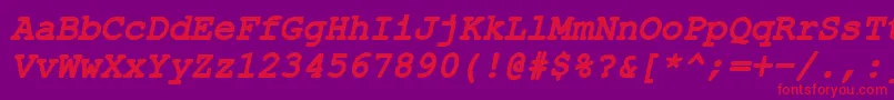 En savoir plus sur la police Co1251bi Police Co1251bi – polices rouges sur fond violet