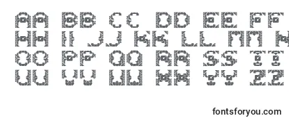 Review of the DazzleShips Font