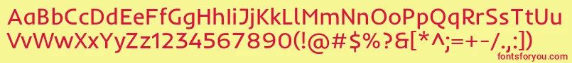 Подробнее о шрифте InderRegular Шрифт InderRegular – красные шрифты на жёлтом фоне