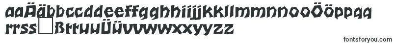 Шрифт Romulaneagle – немецкие шрифты