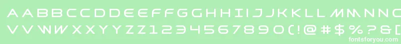 Prometheantitle Font – White Fonts on Green Background