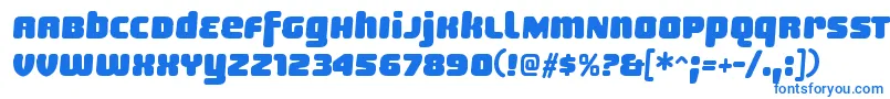 Шрифт SheaffRegular – синие шрифты