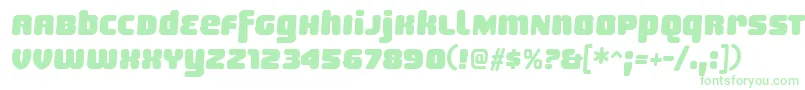 SheaffRegular Font – Green Fonts on White Background