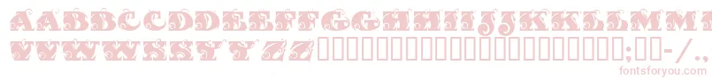 Fantasticmf Font – Pink Fonts on White Background