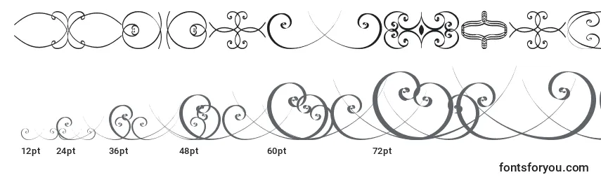 OrnamentsssTfb Font Sizes