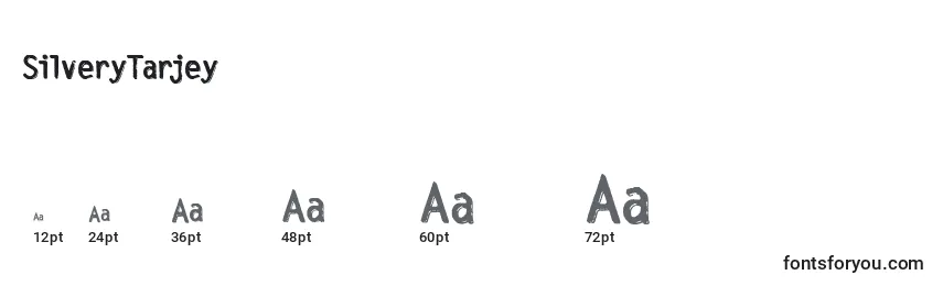 SilveryTarjey Font Sizes
