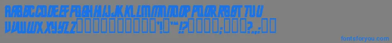 Lisätietoja TrekkiesanssskBold-fontista TrekkiesanssskBold-fontti – siniset fontit harmaalla taustalla