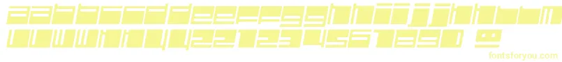 PolydiscousItalic Font – Yellow Fonts