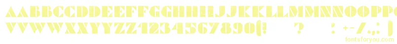 CommandersGrunged Font – Yellow Fonts