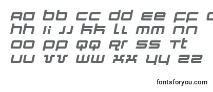 Обзор шрифта QuarkItalic