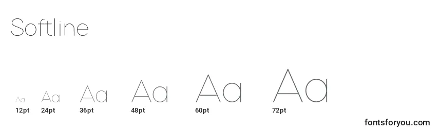 Softline Font Sizes