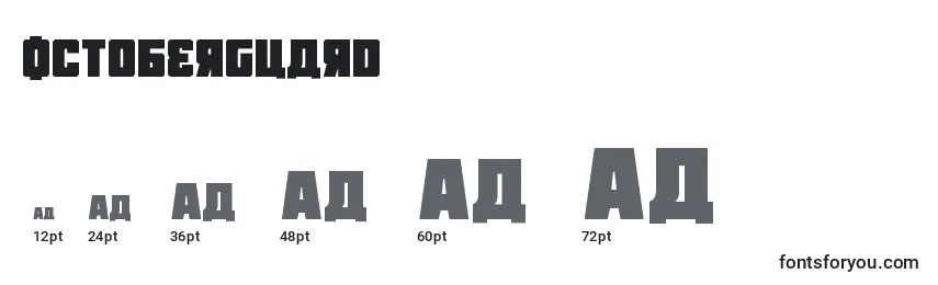 Octoberguard Font Sizes