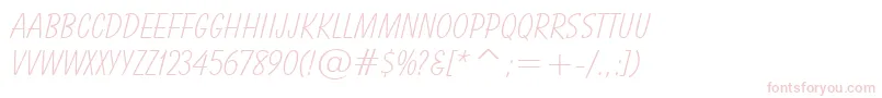 BalloonLightBt Font – Pink Fonts