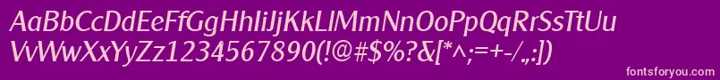 More about Clearlygothic Italic Font Clearlygothic Italic Font – Pink Fonts on Purple Background