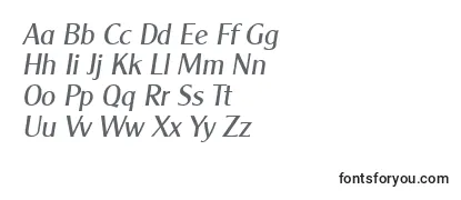 Czcionka Clearlygothic Italic