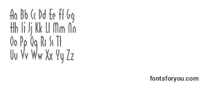 Linotypereducta -fontin tarkastelu