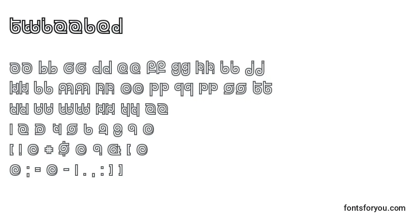 characters of twizzled font, letter of twizzled font, alphabet of  twizzled font