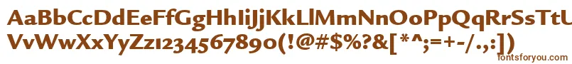 LegacySansMdOsItcTtUltra Font – Brown Fonts