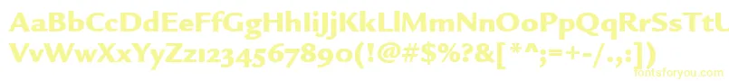 LegacySansMdOsItcTtUltra Font – Yellow Fonts