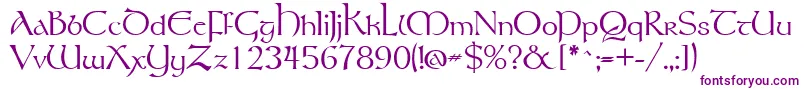 Tolkien Font – Purple Fonts