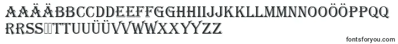 Шрифт Algerian – немецкие шрифты