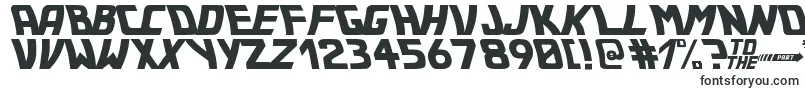 Шрифт BackToTheFuture2002 – толстые шрифты